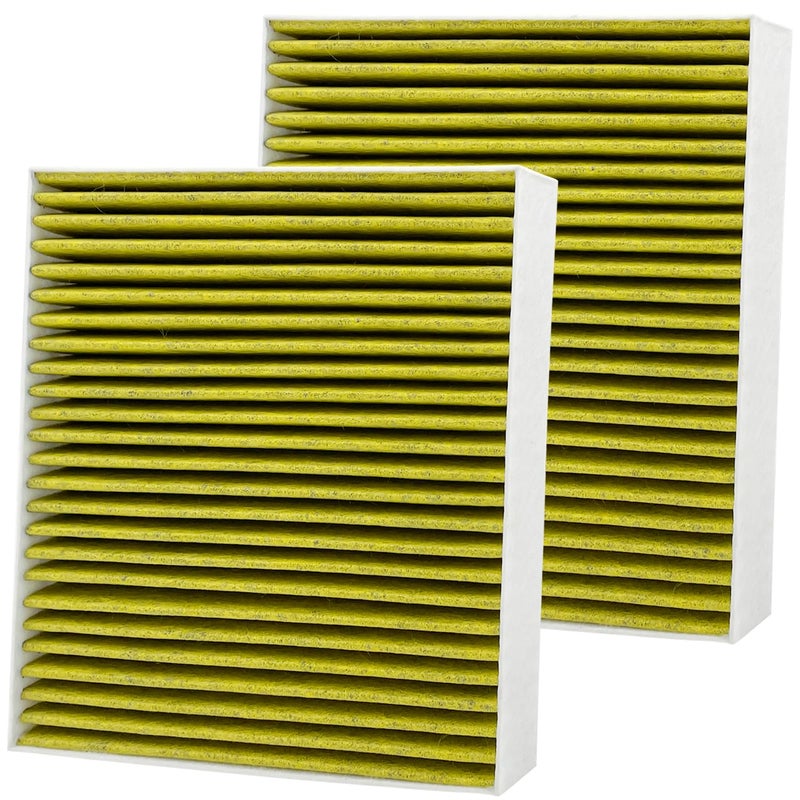 Capume 2PCS Capume for Cabin Air Filter JM277 Fits for 2019-2024 QX50, 2022-2024 QX55, 2022-2024 QX60, 2019-2024 Altima, 2021-2024 Rogue, 2020-2024 Sentra, Fits for 272775NA0A, 27277-6CA0A - Image 1